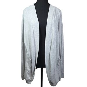 Ricki's Light Gray Women's Cardigan Size XL